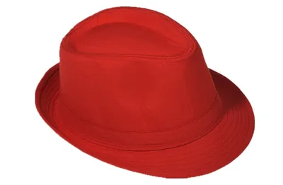 Produktbild von Panama Hut Fedora Sonnen Hut Rot 54
