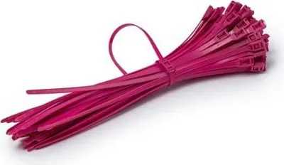 Obrázek produktu pro Svorky s plochou sponou 400/8mm Růžová