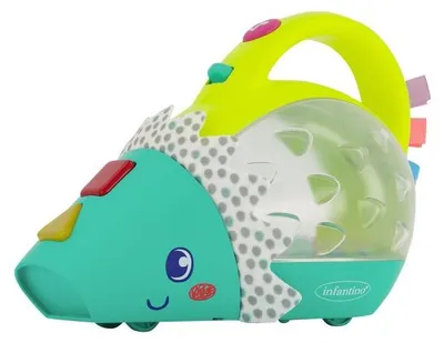 Zdjęcie produktu dla Odkurzacz dla dzieci Infantino – pchany, z funkcjami dźwiękowymi, światłem i efektami dźwiękowymi