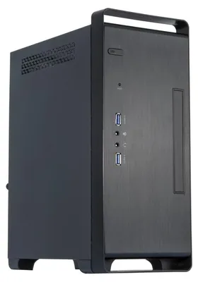 Produktbild von Chieftec BT-04B-U3-250VS, Mini Tower, PC, Schwarz, Mini-ITX, Aluminium, 7 cm