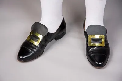 Produktbild von Schuhschnallen silber, elastisches Band