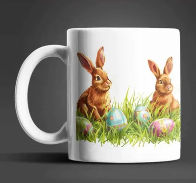 Produktbild von Osterhase Ostereier Ostern Kaffeetasse Teetasse Tasse Geschenkidee