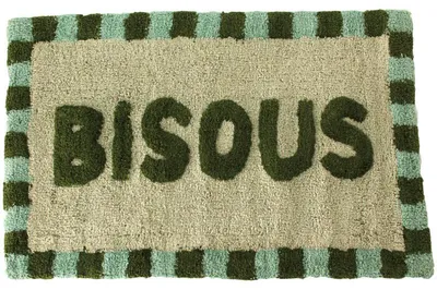 Produktbild von Badteppich Bisous - Baumwolle - Mehrfarbig - 50 x 80 cm