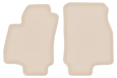 Produktbild von DURBAN Beige Velours-Fußmatten vorne für Opel Astra G Limousine, Kombi, Schrägheck (1998-2009)