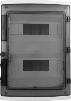 Produktbild von Verteilerkasten Feuchtraumverteiler HIGHT IP65 24 Module 1000V Sicherungskasten AP 940.24.1 M-L 2x12