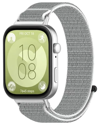Obrázek produktu pro Nylonový řemínek pro chytré hodinky s suchým zipem pro Huawei Watch Fit 5, 4, 5 4 Pro a 3