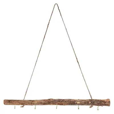 Produktbild von Dekorativer Zweig mit Haken und Jute - 50 cm Fensterdekoration