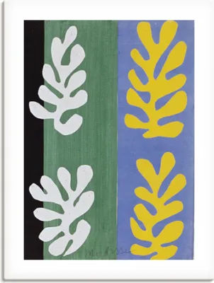 Produktbild von ARTland Leinwandbild Komposition (Der Samt). 1947 Größe: 60x80 cm