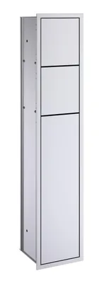 Produktbild von EMCO WC-Modul 150 ASIS Unterputz, 809 x 168 mm Tür rechts, aluminium