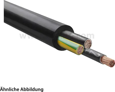 Image de 1120308/100 LAPP ÖLFLEX Classic 110 Noir 0,6/1 kV 3 × 1,5 mm² diamètre extérieur 10,1 mm Tension nominale Uo/U 600 V/1 000 V - 1 mètre