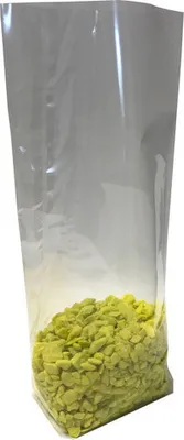 Produktbild von 1000x Kreuzbodenbeutel OPP 160 x 270mm transparent mit Siegelnaht 30my