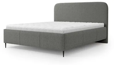 Productafbeelding van Gestoffeerd bed met opbergruimte Edi Steennevel 140 × 200 cm