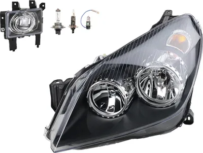 Produktbild von Scheinwerfer passend für Opel Astra H 03/2004 - H7 H1 Li.+Nebel+Leuchtm. 1216561 1216661 93178635 93190386 1710368 13243424 13261999 67 Johns