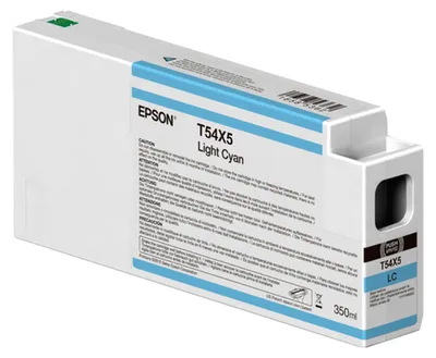 Produktbild von Epson Tintenpatrone UltraChrome HDX/HD light cyan 350 ml  T 54X5