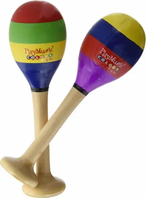 Image de CLAUDIO REIG Maracas en bois, Lithobox.