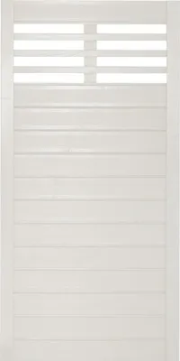 Produktbild von Zaun Teilelement Konsta Style 90 x 180 cm cremeweiß