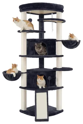 Immagine prodotto di Albero per gatti multistrato con tiragraffi