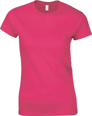 Immagine prodotto di Maglietta a maniche corte Gildan Soft Style da donna FK395 (XL) (Heliconia)