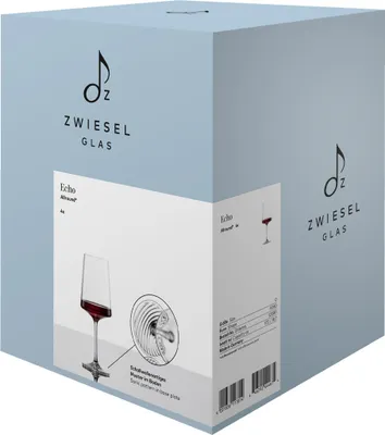 Image de ZWIESEL GLAS machinemade 4 Stück WEISSWEIN ECHO 0 MIT MOUSSIERPUNKT (KT4) 123381