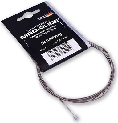 Produktbild von Schaltzug XTRA Long NIRO Glide für Naben  und Kettenschaltung Ø 1.1 x 3000 mm