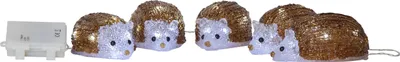 Produktbild von Star Trading Crystalo, Leichte Dekorationsfigur, Braun, 6 h, 18 h, 40 Glühbirne(n), LED