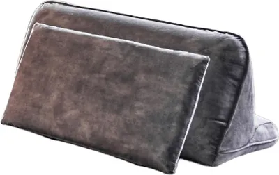 Produktbild von KAWOLA Rückenkissen WIOLO velvet anthrazit
