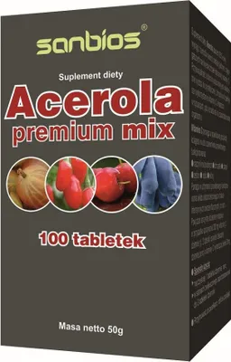 Produktbild von SANBIOS Acerola Premium Mix 100 Tabletten