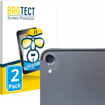 Produktbild von 2x Für Apple iPad Pro 12.9" 2018 (NUR Kameraschutz, 3. Gen.) Schutzfolie BROTECT Displayschutz Display Schutz Folie Klar Transparent