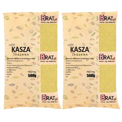Zdjęcie produktu dla Kasza jaglana 1kg (2x500g)