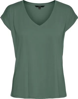 Produktbild von Vero Moda 5715104495595, Top (Kleidung), Erwachsener, Weiblich, Grün, XS, V-Ausschnitt
