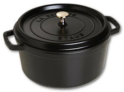 Immagine prodotto di STAUB cocotte rotonda in ghisa 34 cm nero