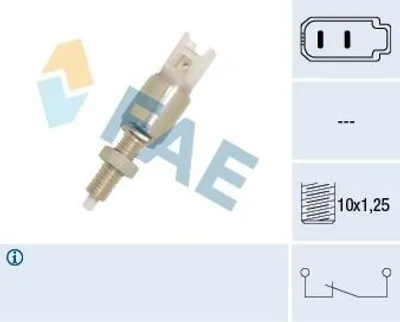 Produktbild von FAE Bremslichtschalter 24550 für HONDA CIVIC VI Hatchback (EJ, EK) mechanisch