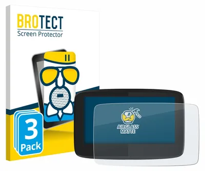 Produktbild von 3x BROTECT Entspiegelungs Schutzglas für TomTom GO 620 Schutzfolie Panzer Folie Glas Display Schutz matt