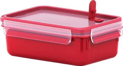 Obrázok produktu pre emsa 517773 Mikrovlnná nádoba CLIP & MICRO 1,0 l červená
