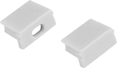 Produktbild von A15 LED Profil Weiss 2x Endkappen