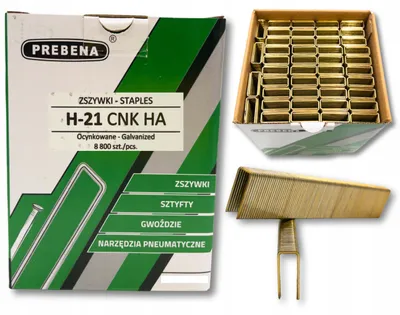 Produktbild von PREBENA H-21 Tischlerklammern Typ 92/H 21mm 8800 Stück