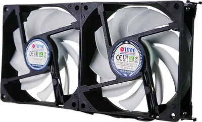 Produktbild von Titan TTC-SC22(A)/V2+ Kühlschrank-Doppellüfter 92x25mm IP55 für Camping