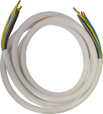 Produktbild von POLLMANN Herdanschlussleitung 2m 5x2,5qmm PVC ws