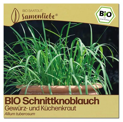 Produktbild von Samenliebe  Schnittknoblauch Samen | Küchenkraut - winterhart & mehrjährig - samenfestes  Saatgut