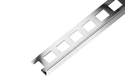 Obrázek produktu pro SP1 ukončovací lišta L ACARA, nerez AISI 430 V2A kartáč, 8 mm, 2,5 m
