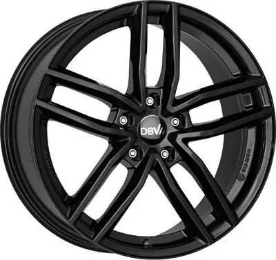 Produktbild von 18 Zoll Alufelge DBV ANDORRA TR 8,0x18 5/108 ET42 black Felge