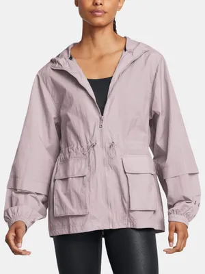 Produktbild von Under Armour Crinkle-Webjacke für Damen 1386455-015__XS