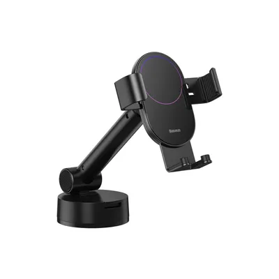 Produktbild von Baseus Auto Halter Armaturenbrett Windschutzscheibe Halterung Gravity Automatischer schwarz (SUYL-JY01)