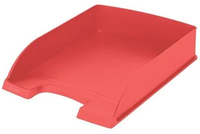 Obrázok produktu pre Odkladač, plastový, A4, LEITZ "Recycle", červená