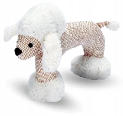Produktbild von The Zoo Plüsch Hund Pudel Quietschspielzeug 25cm