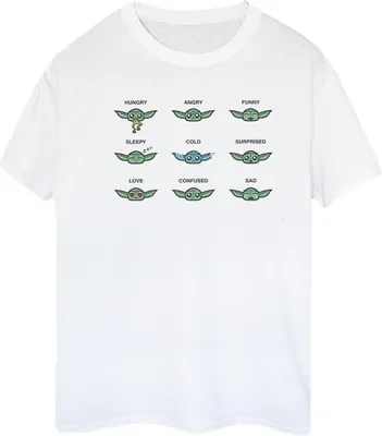 Produktbild von Star Wars - "Mandalorian Mood" T-Shirt für Damen BI45869 (M) (Weiß)