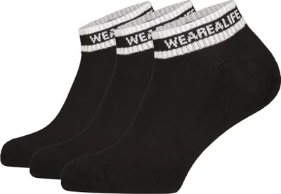 Zdjęcie produktu dla alife and kickin 3 PACK - JohnnyAK Sneaker Socks Skarpety męskie, skarpety