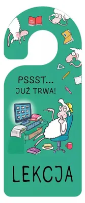 Obrázek produktu pro Dwustronna zawieszka na klamkę z grubego kartonu