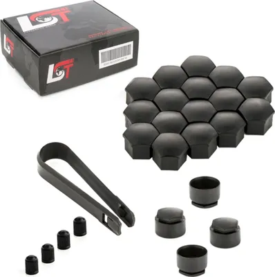 Produktbild von 20x Radschraubenkappen diebstahlhemmend 17 mm für ALFA ROMEO FIAT LANCIA SUBARU