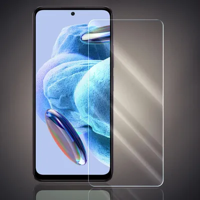 Produktbild von Panzer Folie für Xiaomi Redmi Note 12 Pro Echt Glas Displayschutzfolie Transparent Glasfolie 9H Härtegrad Schutzglasfolie